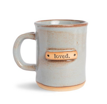 Load image into Gallery viewer, Handmade Inspirational  Mugs, USA Made, Provides 1  week of clean water to Africa - Give Back Goods
