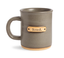 Load image into Gallery viewer, Handmade Inspirational  Mugs, USA Made, Provides 1  week of clean water to Africa - Give Back Goods
