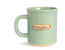 Load image into Gallery viewer, Handmade Inspirational  Mugs, USA Made, Provides 1  week of clean water to Africa - Give Back Goods
