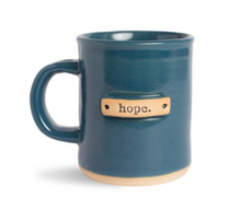 Load image into Gallery viewer, Handmade Inspirational  Mugs, USA Made, Provides 1  week of clean water to Africa - Give Back Goods
