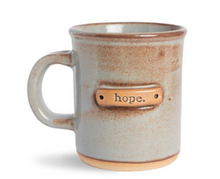 Load image into Gallery viewer, Handmade Inspirational  Mugs, USA Made, Provides 1  week of clean water to Africa - Give Back Goods
