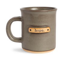 Load image into Gallery viewer, Handmade Inspirational  Mugs, USA Made, Provides 1  week of clean water to Africa - Give Back Goods
