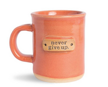 Load image into Gallery viewer, Handmade Inspirational  Mugs, USA Made, Provides 1  week of clean water to Africa - Give Back Goods
