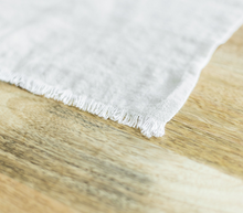 Load image into Gallery viewer, set of 4 Hand Woven Stone washed Linen Placemat (pick your color) - Eco-Friendly, Fair Trade - Give Back Goods
