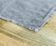 Load image into Gallery viewer, set of 4 Hand Woven Stone washed Linen Placemat (pick your color) - Eco-Friendly, Fair Trade - Give Back Goods
