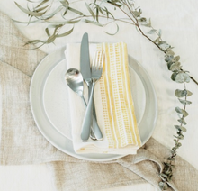 Load image into Gallery viewer, Set of 4- Hand Woven Ethiopian Cotton Dinner Napkins- Eco-Friendly, Fair Trade - Give Back Goods
