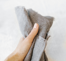 Load image into Gallery viewer, Set of 4- Hand Woven Stone Washed Linen Dinner Napkins- Eco-Friendly, Fair Trade - Give Back Goods
