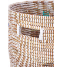 Load image into Gallery viewer, Handwoven Pixel Hamper Laundry Storage Basket (more colors), Fair Trade - Give Back Goods
