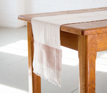 Load image into Gallery viewer, Hand Woven Ethiopian Cotton Table Runner- Riviera- Eco-Friendly, Fair Trade - Give Back Goods
