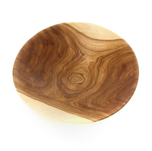 Load image into Gallery viewer, Set of 3 Size 5"-10"-13"- Hand Carved Muzumina Wood Salad &amp; Chip Bowls- Fair Trade- Sustainable - Give Back Goods

