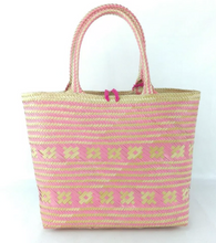 Load image into Gallery viewer, Pink Wayuu Basket Bag, one of a kind, Fair Trade &amp; Hand Crafted - Give Back Goods
