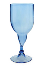 Load image into Gallery viewer, Set of 4 Repurposed Bordeaux Goblet glasses, choose your color, Made in the USA, Save our landfills! - Give Back Goods
