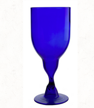 Load image into Gallery viewer, Set of 4 Repurposed Bordeaux Goblet glasses, choose your color, Made in the USA, Save our landfills! - Give Back Goods
