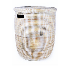 Load image into Gallery viewer, Handwoven Pixel Hamper Laundry Storage Basket (more colors), Fair Trade - Give Back Goods
