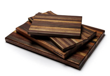 Load image into Gallery viewer, Large Exotic Hardwood Butcher Block Cutting Board - Prevents Deforestation &amp; Conserves Forests! - Give Back Goods
