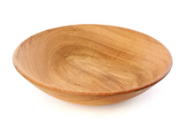 Load image into Gallery viewer, Hand Carved Mahogany Wood Salad &amp; Chip Bowls, Fair Trade - Give Back Goods
