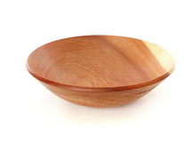 Load image into Gallery viewer, Hand Carved Mahogany Wood Salad &amp; Chip Bowls, Fair Trade - Give Back Goods
