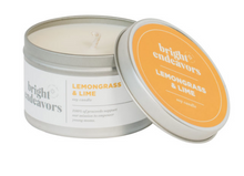 Load image into Gallery viewer, Set of three, 8 oz retreat tin Candles (gift box option), Give jobs to young USA moms! - Give Back Goods
