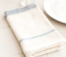 Load image into Gallery viewer, Set Of 4 Hand Woven Ethiopian Cotton Dinner Napkins  Eco-Friendly Beauty And Health For Cookers
