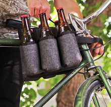 Load image into Gallery viewer, Upcycled  Can Or Bottle Holder 6 pack Insulated Saves Landfill Space Houseware For Home Lovers
