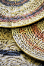Load image into Gallery viewer, Hand Woven Peach &amp; Black Wedding Baskets Crafted Decoration For Home Lovers
