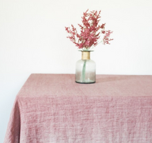 Load image into Gallery viewer, Stone Washed Linen Tablecloth  Eco-Friendly Home Decoration For Home Lovers
