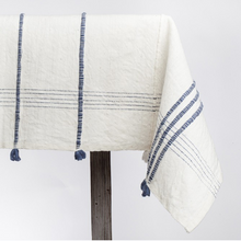 Load image into Gallery viewer, Hand Woven Striped Ethiopian Cotton Tablecloth  Eco-Friendly Beauty And Health For Cookers
