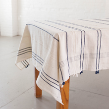 Load image into Gallery viewer, Hand Woven Striped Ethiopian Cotton Tablecloth  Eco-Friendly Beauty And Health For Cookers
