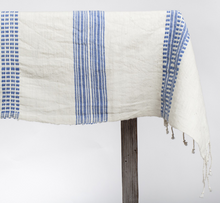 Load image into Gallery viewer, Hand woven Striped Ethiopian Cotton Tablecloth  Eco-Friendly Beauty And Health For Cookers
