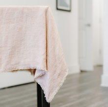 Load image into Gallery viewer, Stone Washed Linen Tablecloth  Eco-Friendly Home Decoration For Home Lovers
