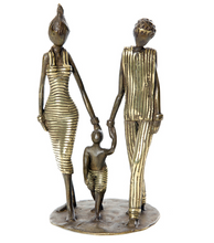 Load image into Gallery viewer, Family With Child Bronze Sculpture  Eco-Friendly Decoration For Home Lovers
