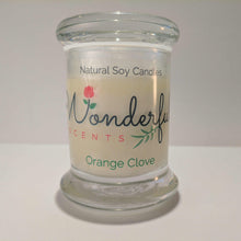 Load image into Gallery viewer, Soy Wax 2.75 oz Status Jar Scented Orange Clove
