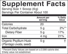 Load image into Gallery viewer, Psyllium Husk Powder - Orange  Fiber Support Digestion and Colon Health For Healthy
