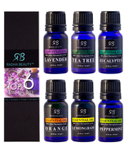 Load image into Gallery viewer, Essential Oil Set  Can Be Used With A Carrier Oil For Soothing Healing Skin And Hair Digestion Headache And Congestion Relief And Massage Therapy For Home Lovers

