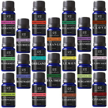 Load image into Gallery viewer, Essential Oil Set For Aromatherapy Custom Massage And Body Oils Diffusers Vaporizers Oil Burners Inhalation Perfume Blends, Spa And Home Care For Home Lovers
