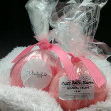 Load image into Gallery viewer, Tropical Fruits Bath Bomb 4.5oz Two Pack
