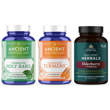 Load image into Gallery viewer, Ancient Apothecary Superfood Kit Supports A Healthy Immune System, A Healthy Response To Stress And Cortisol Levels
Supports Energy Levels And Restful Sleep
