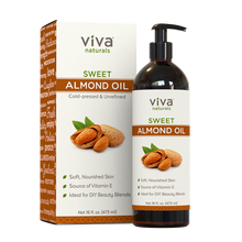 Load image into Gallery viewer, Viva Naturals Sweet Almond Oil  box
