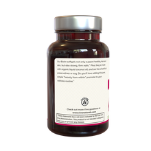 Load image into Gallery viewer, Viva Naturals Biotin 5000 mcg left side

