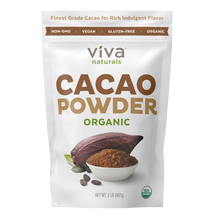 Load image into Gallery viewer, Viva Naturals Cacao Powder 2 lb front
