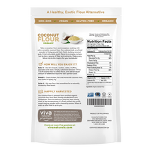 Load image into Gallery viewer, Viva Naturals Coconut Flour  back

