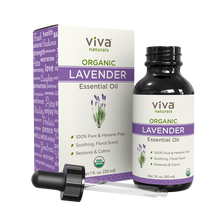Load image into Gallery viewer, Viva Naturals Lavender Oil  box
