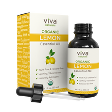 Load image into Gallery viewer, Viva Naturals Lemon Oil  box
