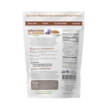 Load image into Gallery viewer, Flaxseed The BEST Organic Ground Flax Seed, 15 oz - Proprietary Cold-milled Technology For All Diets

