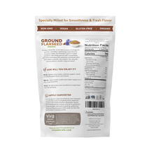 Load image into Gallery viewer, Flaxseed The BEST Organic Ground Flax Seed, 15 oz - Proprietary Cold-milled Technology For All Diets
