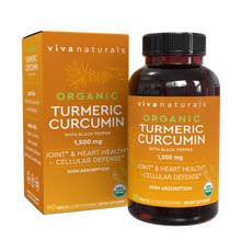 Load image into Gallery viewer, Organic Turmeric Curcumin  High Potency Turmeric Pills Organic for Joint Support Joint Supplements for Men &amp; Women
