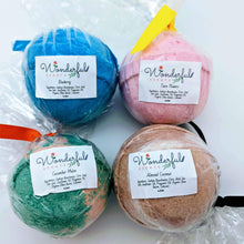 Load image into Gallery viewer, Wonderful Scent Garden Fruit Berries 4 Pack Bath Fizzies
