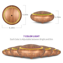 Load image into Gallery viewer, 150 ml Ultrasonic Aroma Diffuser Woodgrain + Remote Control Beauty For Home Decorations
