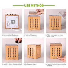 Load image into Gallery viewer, Wonderful_Scents_Real_Wood_Essential_Oil_Diffuser_200_ml_Use_Method
