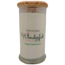 Load image into Gallery viewer, Wonderful Scents 21oz  Ginger Frankincense with Cotton Wick
